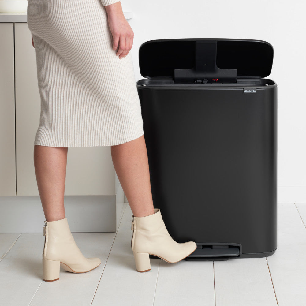 BRABANTIA BO PEDAL BIN (2x 30L)