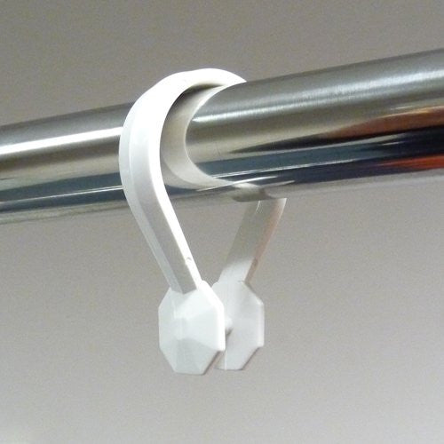 PLASTIC BUTTON CURTAIN RINGS