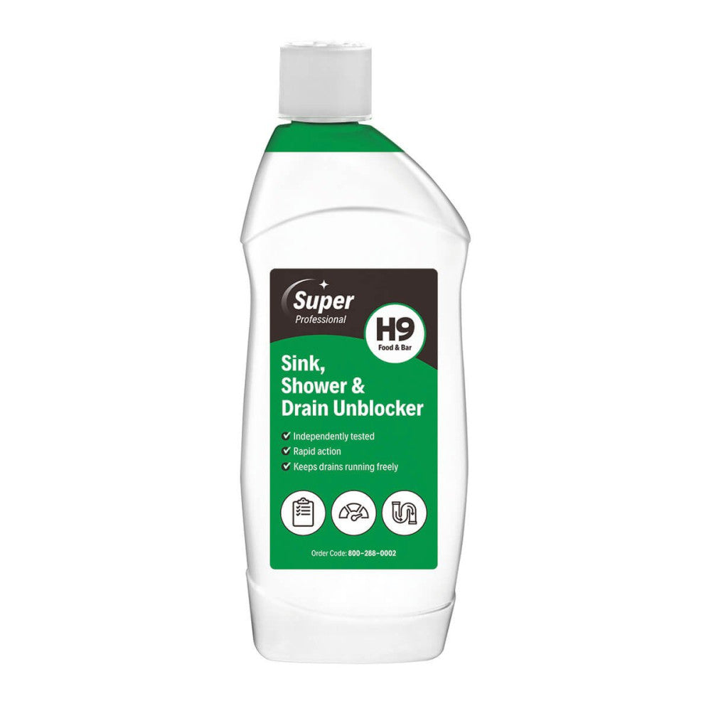MIRIUS SUPER PROFESSIONAL H9 SINK SHOWER & DRAIN UNBLOCKER (500ml)