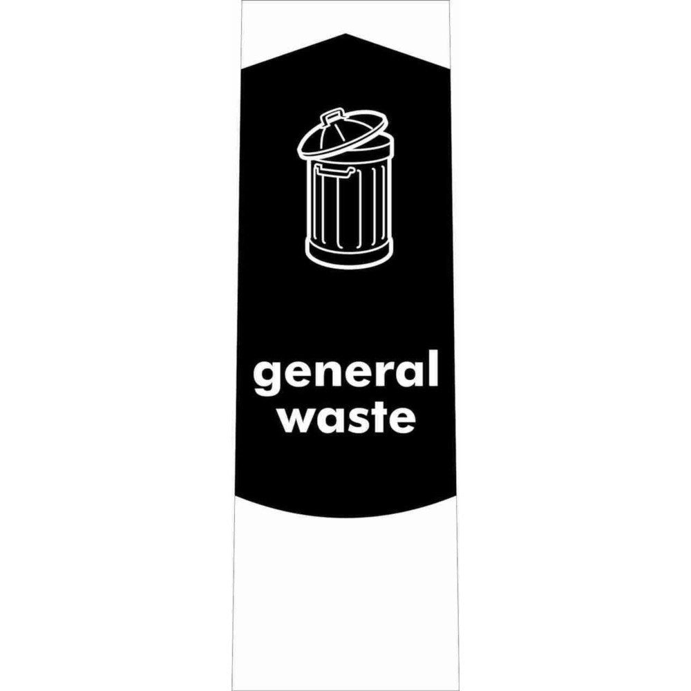 SLIM JIM BIN STICKER - GENERAL WASTE