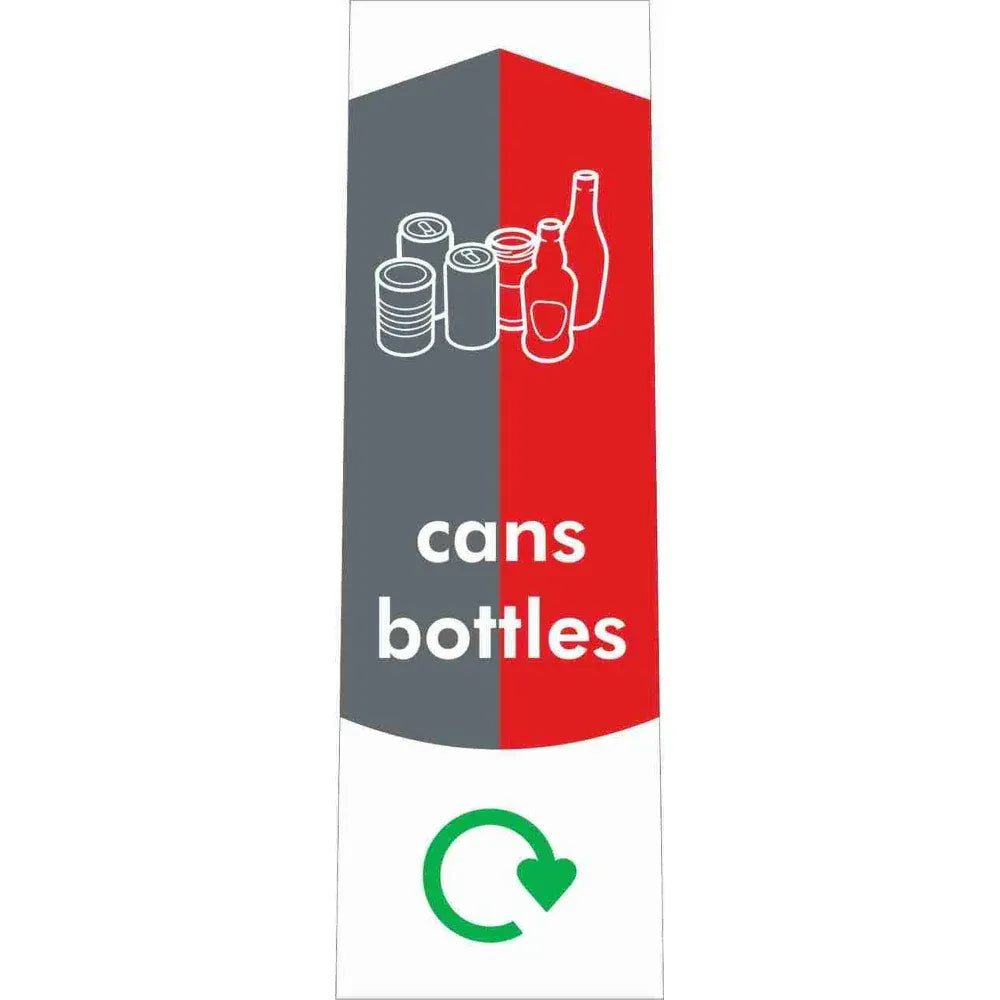 SLIM JIM BIN STICKER - CANS & BOTTLES