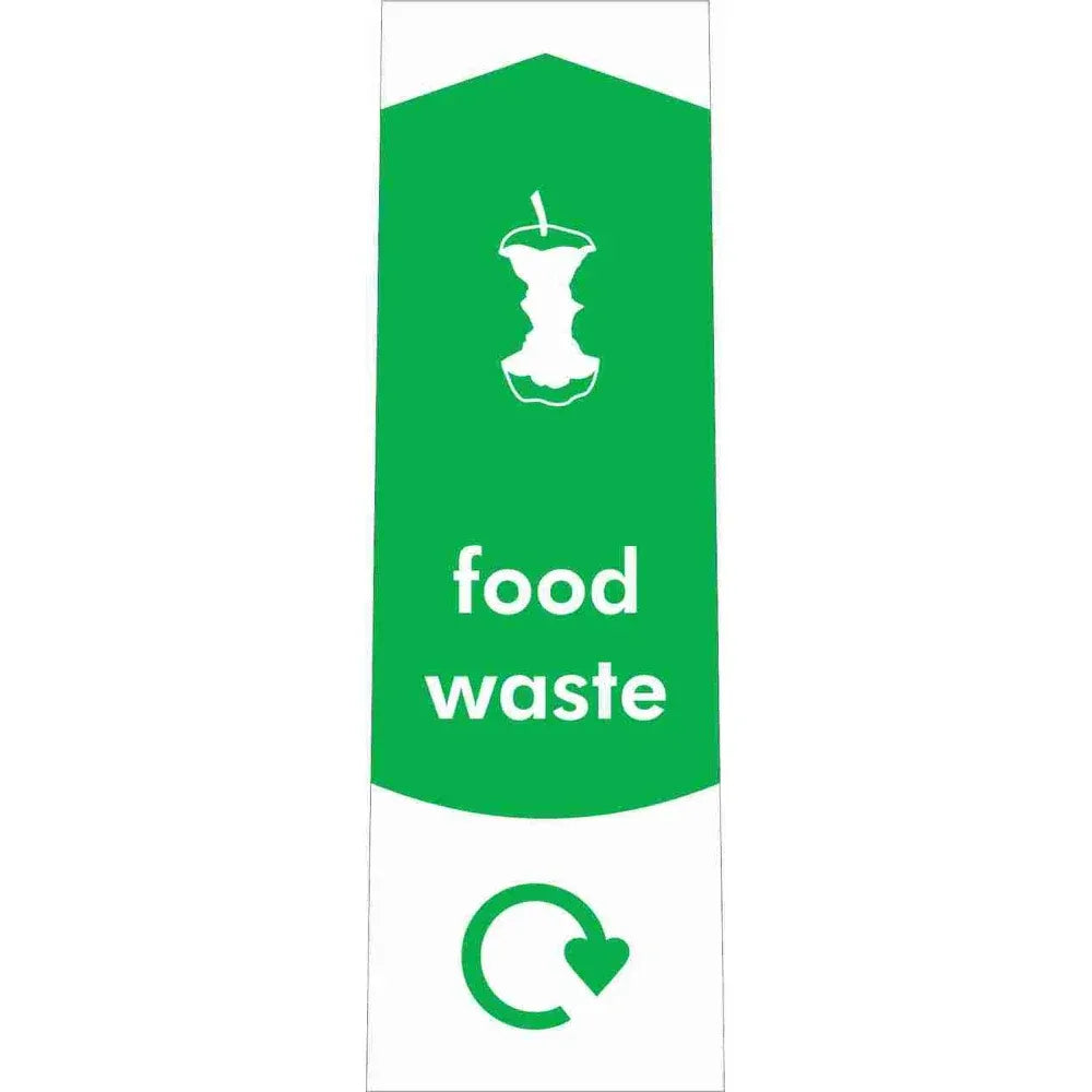 SLIM JIM BIN STICKER - FOOD WASTE