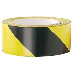 ZEBRA TAPE - BLACK/YELLOW (500m)