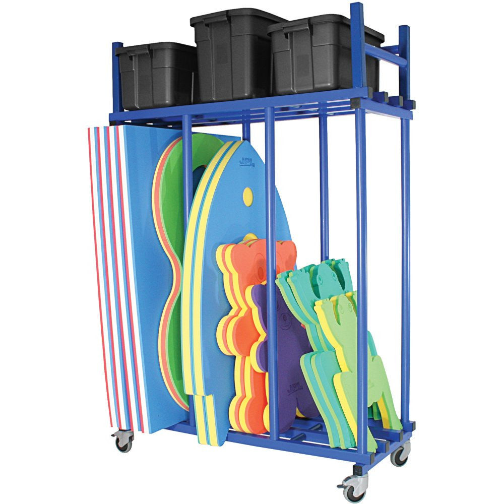 VENDIPLAS POOLSIDE STORAGE TROLLEY - BLUE