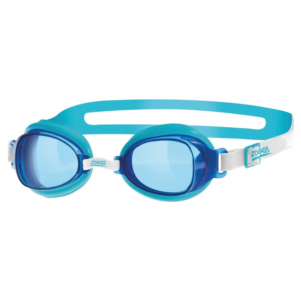 ZOGGS OTTER GOGGLES - AQUA/WHITE/BLUE
