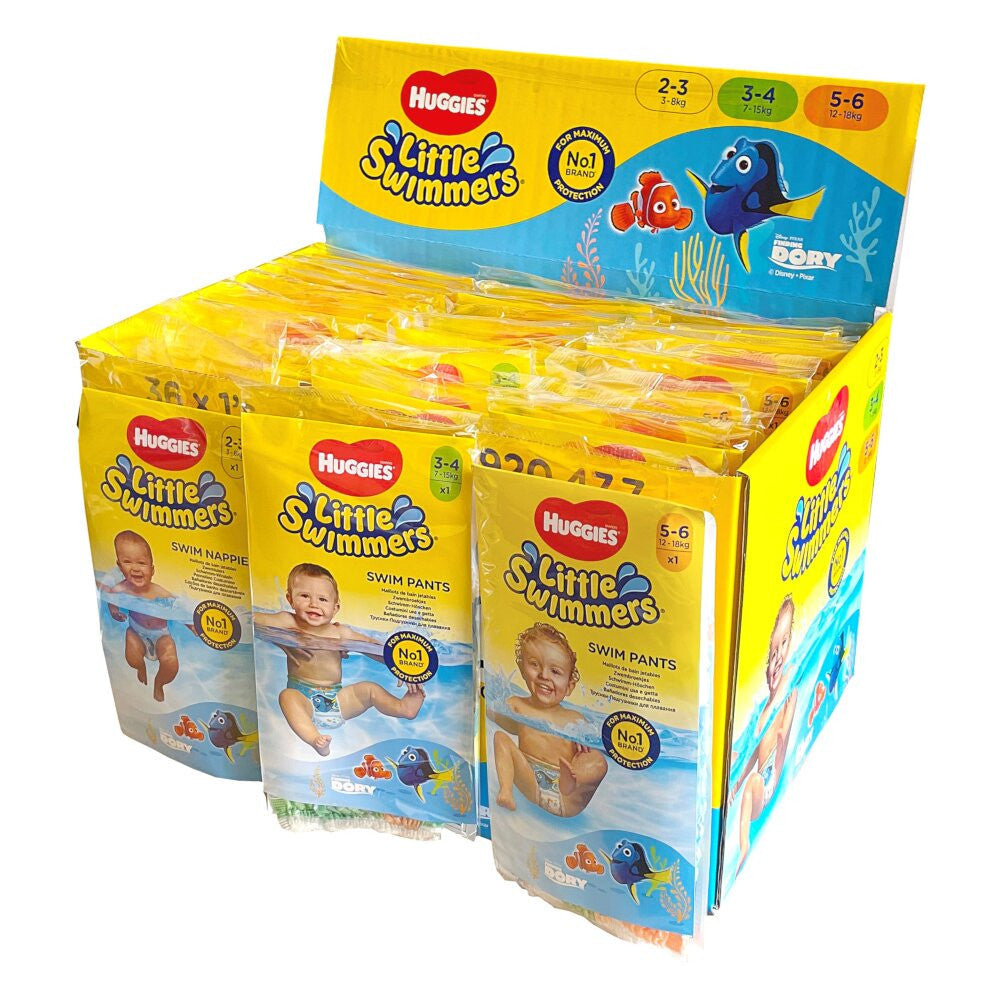 HUGGIES LITTLE SWIMMERS DISPOSABLE SWIM PANTS - MULTI-PACK