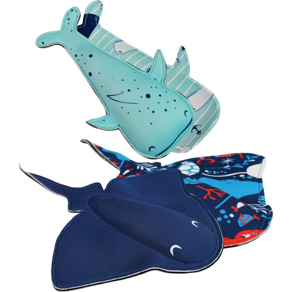 FLOATING SNIPPETS POOL TOYS - STINGRAY & WHALE