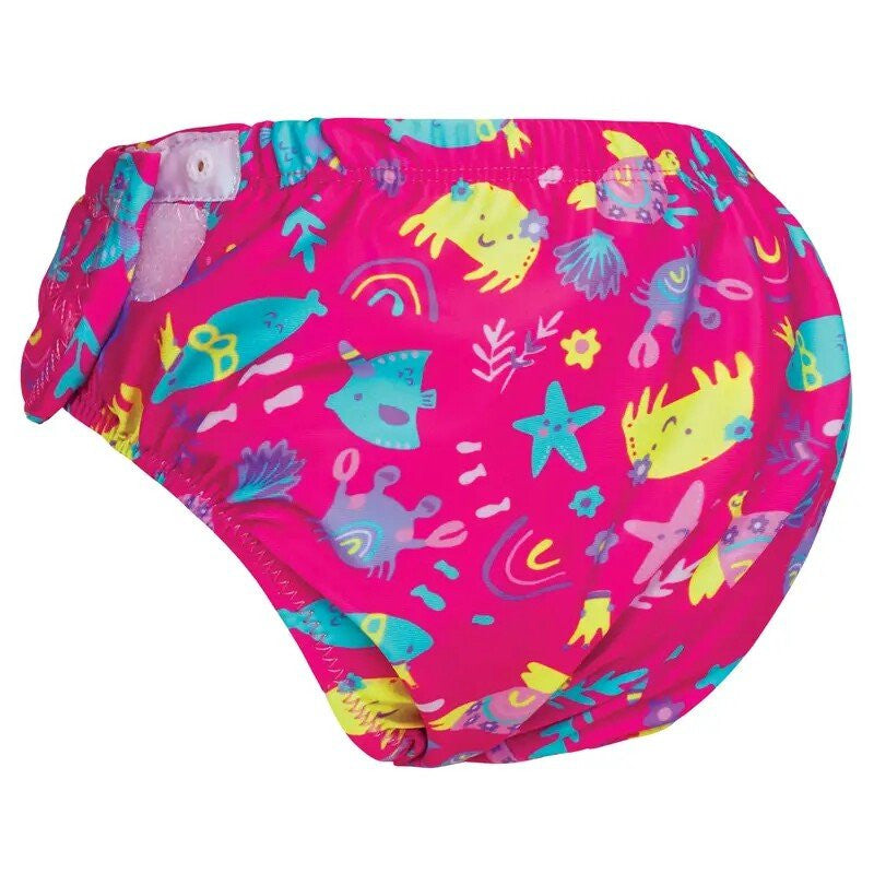 ZOGGS REUSEABLE SEA QUEEN SWIM NAPPY (3-24 Months)