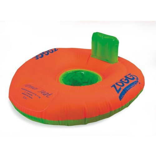 ZOGGS TRAINER SEAT - ORANGE/GREEN