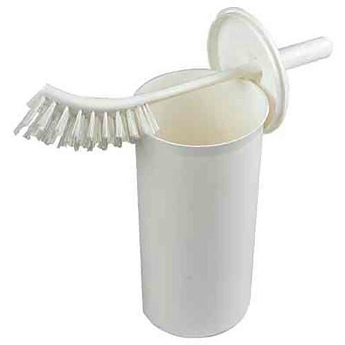 TOILET BRUSH & ENCLOSED HOLDER