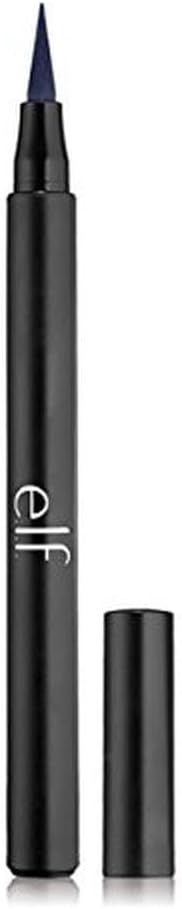 e.l.f. Intense Ink Eyeliner, Enhances The Lash Line With Rich &amp; Long-Lasting Color, Tip For Precise Application, Vegan &amp; Cruelty-Free, Blackest Black