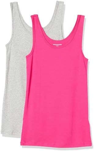 Amazon Essentials Women's Slim-Fit Vest, Pack of 2