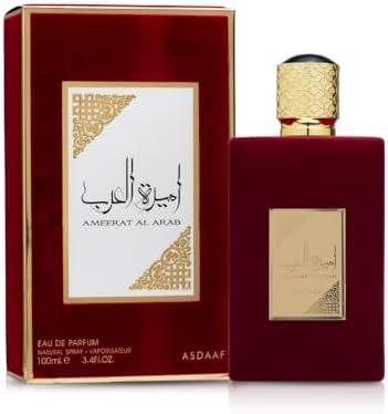 Asdaaf Ameerat Al Arab Eau de Parfum Spray for Women, 3.4 Ounce