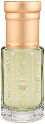 Perfume Oil White Sandalwood by Luxury Scent – Long Lasting Alcohol-Free Fragrance – Warm, Woody &amp; Sweet Aroma for Men &amp; Women – Good for Relaxation or Everyday Wear (6ml)