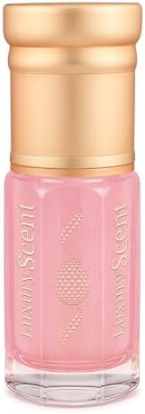 Perfume Oil Pink Musk Tahara 3ml – Long Lasting Alcohol Free Attar for Women – Soft Fruity Musky Fragrance with Orange Blossom, Apple &amp; Warm Floral Notes by Luxury Scent