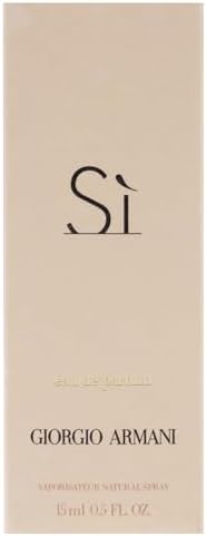 Giorgio Armani Si Eau De Perfume Spray Handbag Bottle, Fresh, 15 ml (Pack of 1)