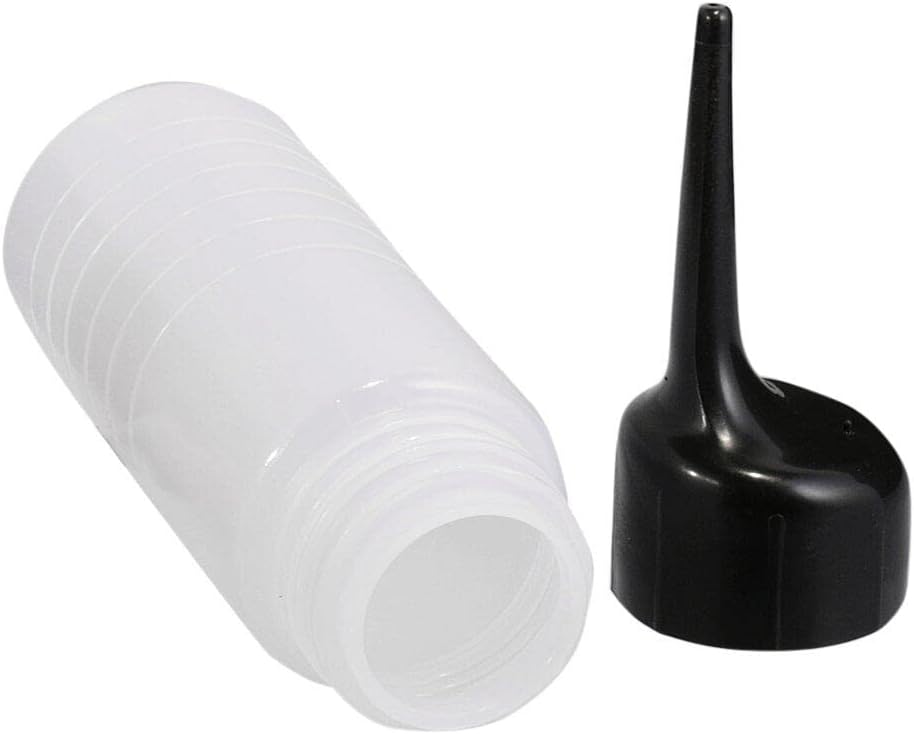 150Ml Salon Hair Color Measuring Applicator Bottle Scale Hairdressing Hair Styli Professional Processed