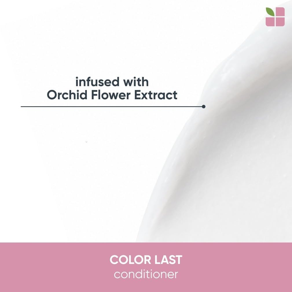 Biolage Professional Color Last Moisturising Conditioner for Coloured Hair, Enriched With Orchid Flower Extract that Helps Prevents Colour Fade for Shiny Salon-Vibrant Hair, 200ml