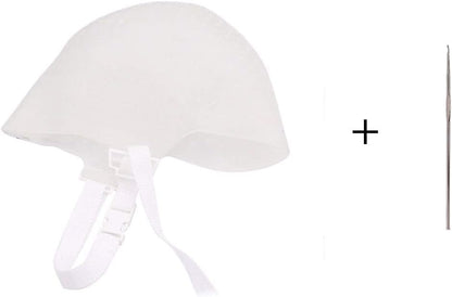 KIPETTO Hair Highlighting Cap with Needle Hooks Silicone Hair Coloring Dye Hat Salon Tinting Tools
