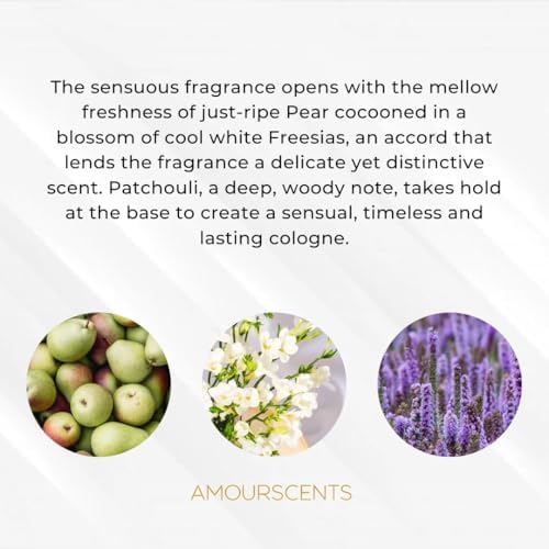English Pear &amp; Freesia - Inspired by Alternative Perfume, Extrait De Parfum, Luxurious, Long Lasting Fragrance for Men &amp; Women (50ml)
