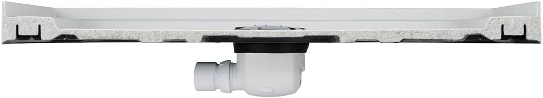 Mira Flight Safe Square Anti-Slip Shower Tray with Waste, White, 800 x 800 mm
