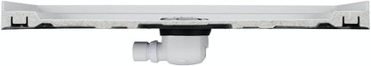 Mira Flight Safe Square Anti-Slip Shower Tray with Waste, White, 800 x 800 mm