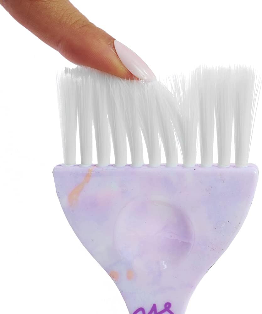 Simply Hair Simply Hair 4-Pack Hair Dye Brush Set for Salon Professionals | Perfect for Root Touch-Ups &amp; Highlights | Unique Patterns, Ideal for Hair Colouring, Bleach, and Tinting