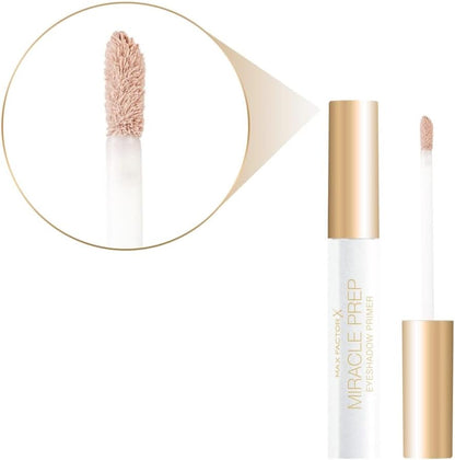 Max Factor Miracle Prep Eyeshadow Primer, Universal Shade, Long-lasting Formula For All Skin Tones, 6 ml, transparent, (Pack of 1), 33250063000