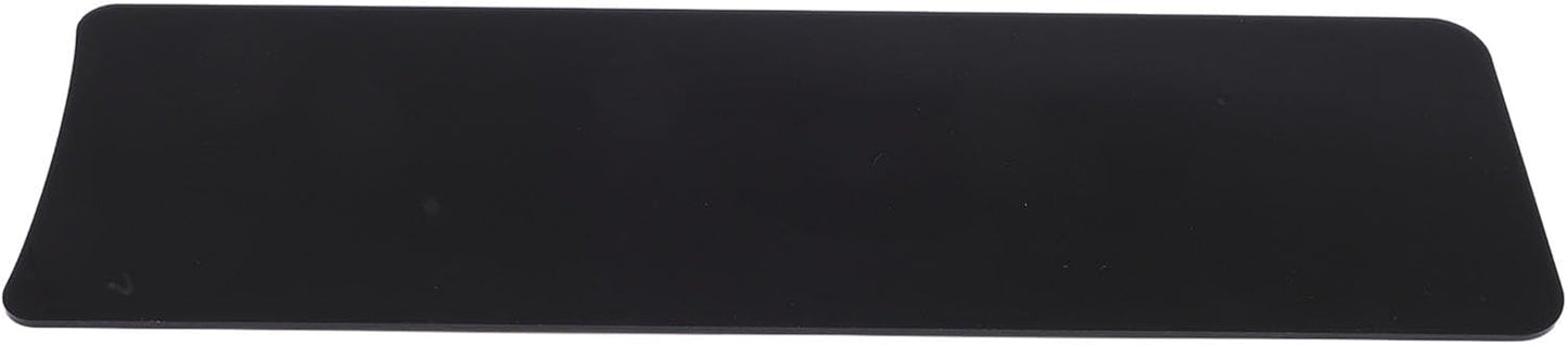 Professional Hair Highlighting Board, Acrylic Hair Colour Applicator for Salon and Home Use, Hairdressing Tinting Coloring Paddle for Foils Bleaching, 40x12cm (Black)