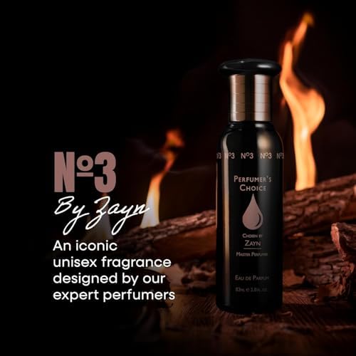 Perfumer's Choice No 3 by Zayn - Fragrance for Him and Her - 83ml Eau de Parfum, by Milton-Lloyd