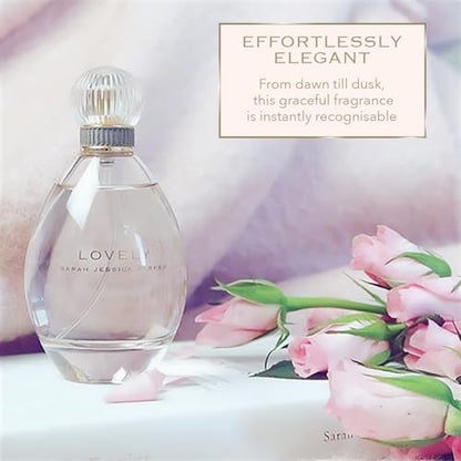 Lovely by SJP Eau de Parfum 200ml – Sarah Jessica Parker Perfume for Women, Floral Woody Musk Ladies Fragrance Spray, Long Lasting Womens Perfume