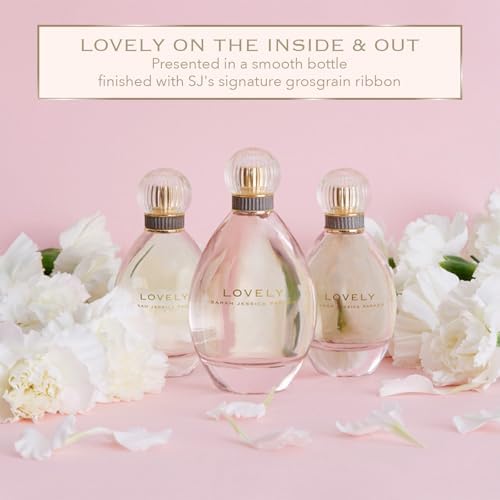 Lovely by SJP Eau de Parfum 200ml – Sarah Jessica Parker Perfume for Women, Floral Woody Musk Ladies Fragrance Spray, Long Lasting Womens Perfume