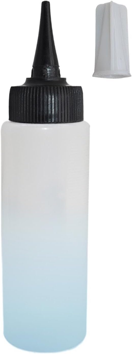 Hair Oil Applicator – PE 7.08x1.77 Inches | Squeeze Oil Applicator Bottle With Precision Nozzle | Scalp Oils Dispenser Comb Bottle For Hair Care Styling Salon Home And Travel Use