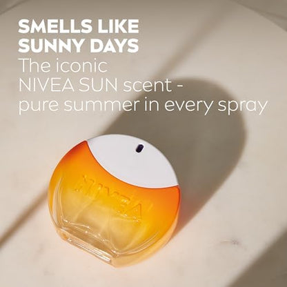 NIVEA SUN Eau de Toilette (30ml), Perfume for Women, Fragrance with Fresh Green and Floral Notes, Lightweight Summer Scent, NIVEA Perfume with Suncream Scent