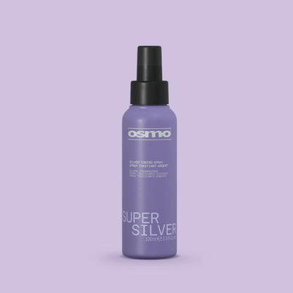 OSMO Super Silver Toning Spray | Violet Nourishing Leave-in Treatment | Blonde Toner | Vegan. 100ml.