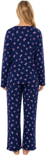 KATE MORGAN Ladies lightweight cosy pyjamas | Womens loungewear sets pjs | Nightwear Sleepwear for women