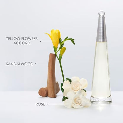 Issey Miyake - L'Eau d'Issey Eau de Parfum - Floral aquatic perfume for women - Women's perfume with notes of lotus, rose, lily &amp; sandalwood
