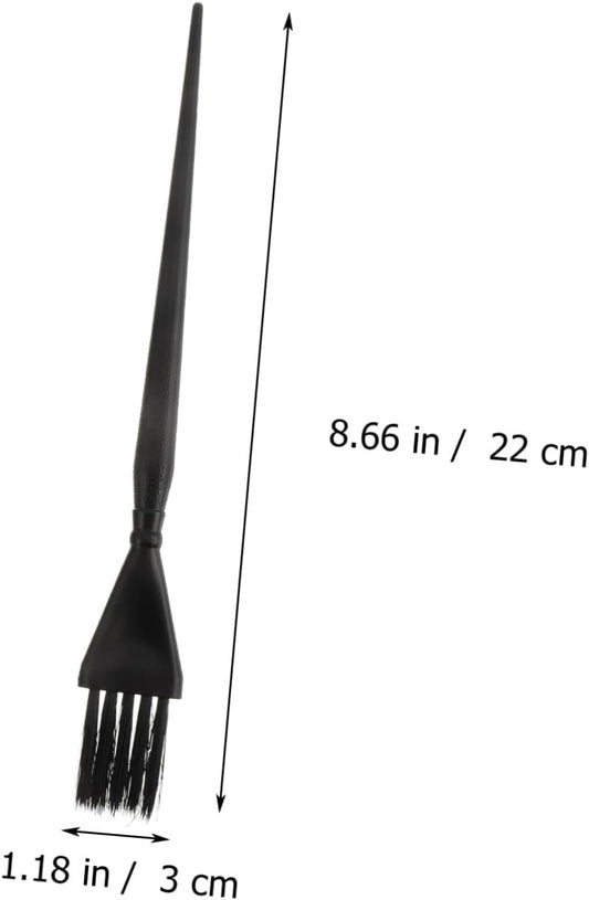 3pcs Hair Dyeing Brush with Flexible Bristles and Tail Handle for Even Color Application Salon and Home Use Suitable for Men and Women DIY Hair Tinting Random Color