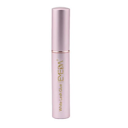 EMEDA Super Strong Hold False Eyelash Glue Professional Latex Free Lash Glue Waterproof Lash G lue Transparent Strip Eyelash Adhesive White and Clear