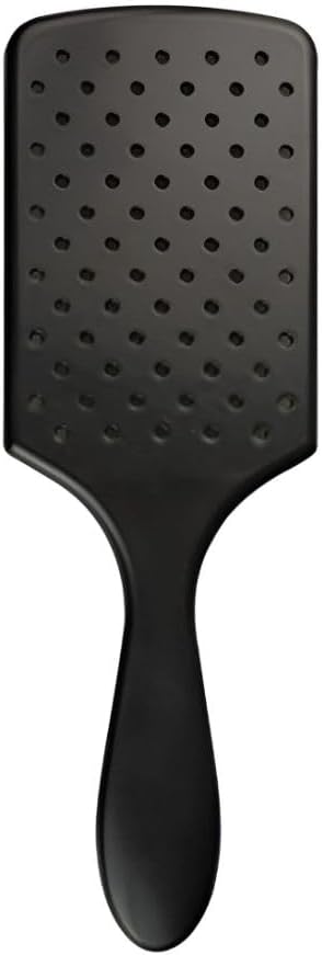 WetBrush Paddle Detangler with Intelliflex Bristles and Aquavents to Help Drying, Wider Surface Area Detangles in Less time, Wet Brush Detangles Hair with Ease, Suitable for All Hair Types, Black