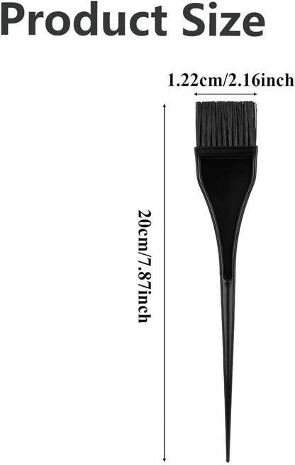 Classic Hair Dye Brush - 3Pcs Hair Dyeing Comb Brush - Hair Tint Brush for Highlight Kit - Hair Dye Brushes Tool Set - Hair Dye Tool - Tinting Brush for Bleach Hair Dye,Hair Colouring Brush