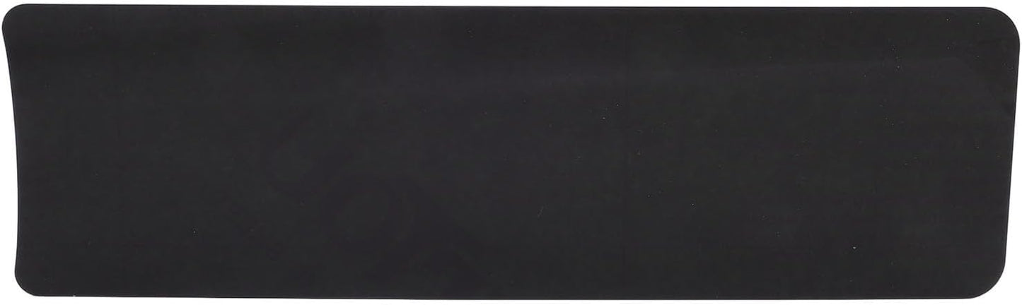 Professional Hair Highlighting Board, Acrylic Hair Colour Applicator for Salon and Home Use, Hairdressing Tinting Coloring Paddle for Foils Bleaching, 40x12cm (Black)