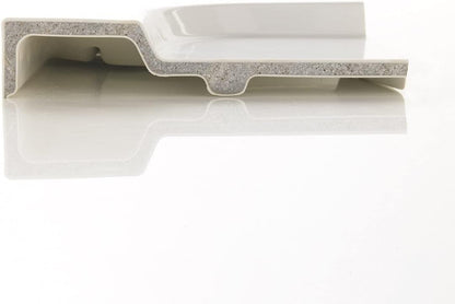 Mira Flight Safe Square Anti-Slip Shower Tray with Waste, White, 800 x 800 mm