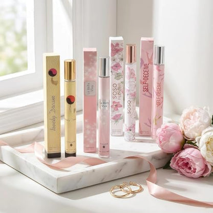 Perfume for Women - Long-Lasting Cologne, Coffee &amp; Floral - Fruity Aroma to Attract Men, Alluring Fragrance for Date Night &amp; Special Occasions