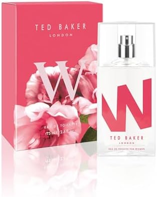 Ted Baker W EDT Ted Baker Rose And Orchid, Fig Leaf, White Peony, Cassis, Raspberry Middle notes, Womens Perfume, Long Lasting Fragrance Eau De Toilette, Fruity Floral 75ml