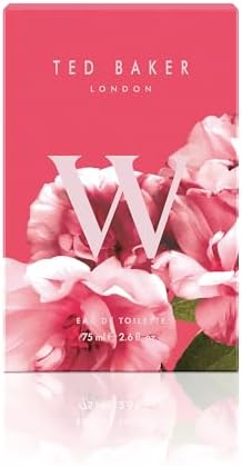 Ted Baker W EDT Ted Baker Rose And Orchid, Fig Leaf, White Peony, Cassis, Raspberry Middle notes, Womens Perfume, Long Lasting Fragrance Eau De Toilette, Fruity Floral 75ml