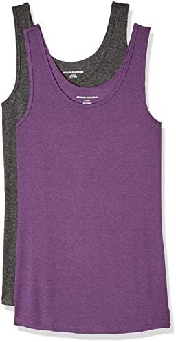 Amazon Essentials Women's Slim-Fit Vest, Pack of 2
