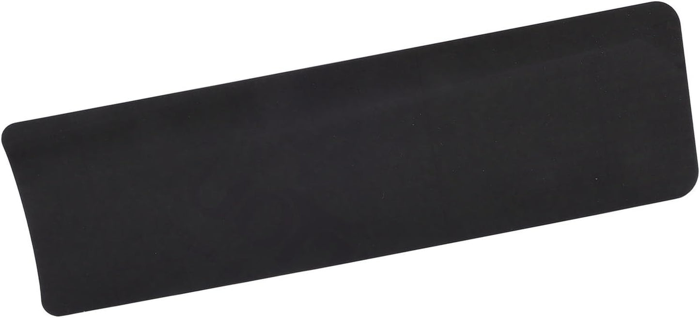 Professional Hair Highlighting Board, Acrylic Hair Colour Applicator for Salon and Home Use, Hairdressing Tinting Coloring Paddle for Foils Bleaching, 40x12cm (Black)
