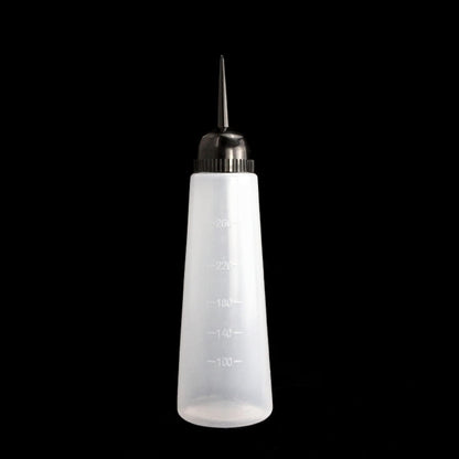 AOVNA 2 Pieces 260ml Salon Hair Color Measuring Applicator Bottle Plastic Scale Hairdressing Tool (260ml)