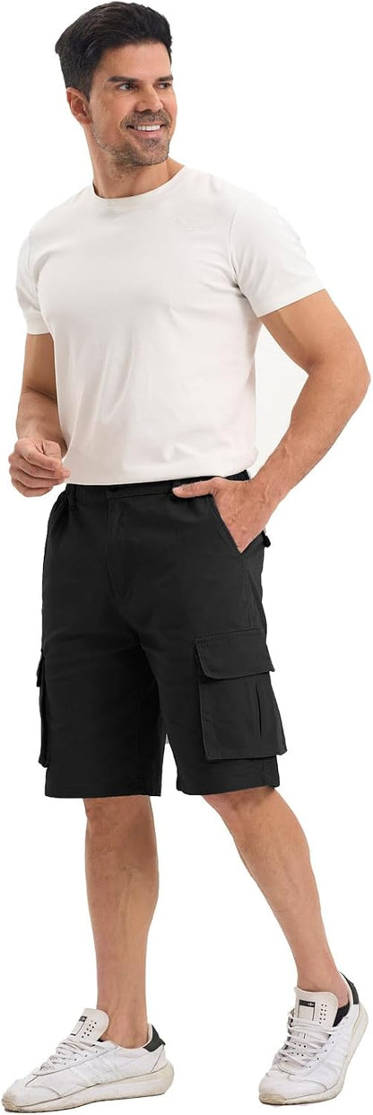 JustSun Men’s Cargo Shorts – Summer Ready, Pocket‑Heavy Comfort